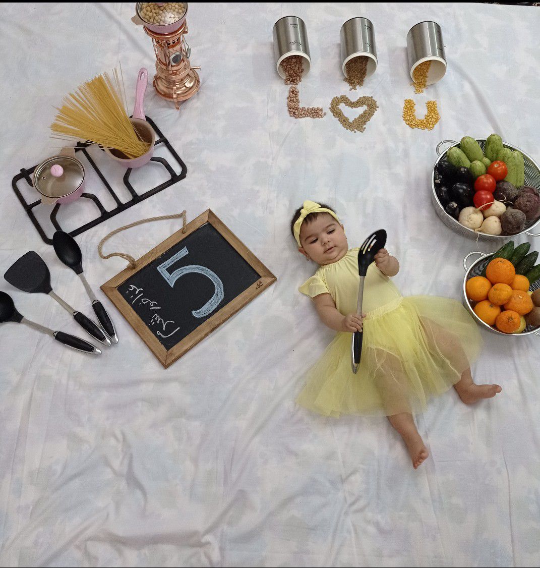 پنج ماهگی من مهرآنا محبی