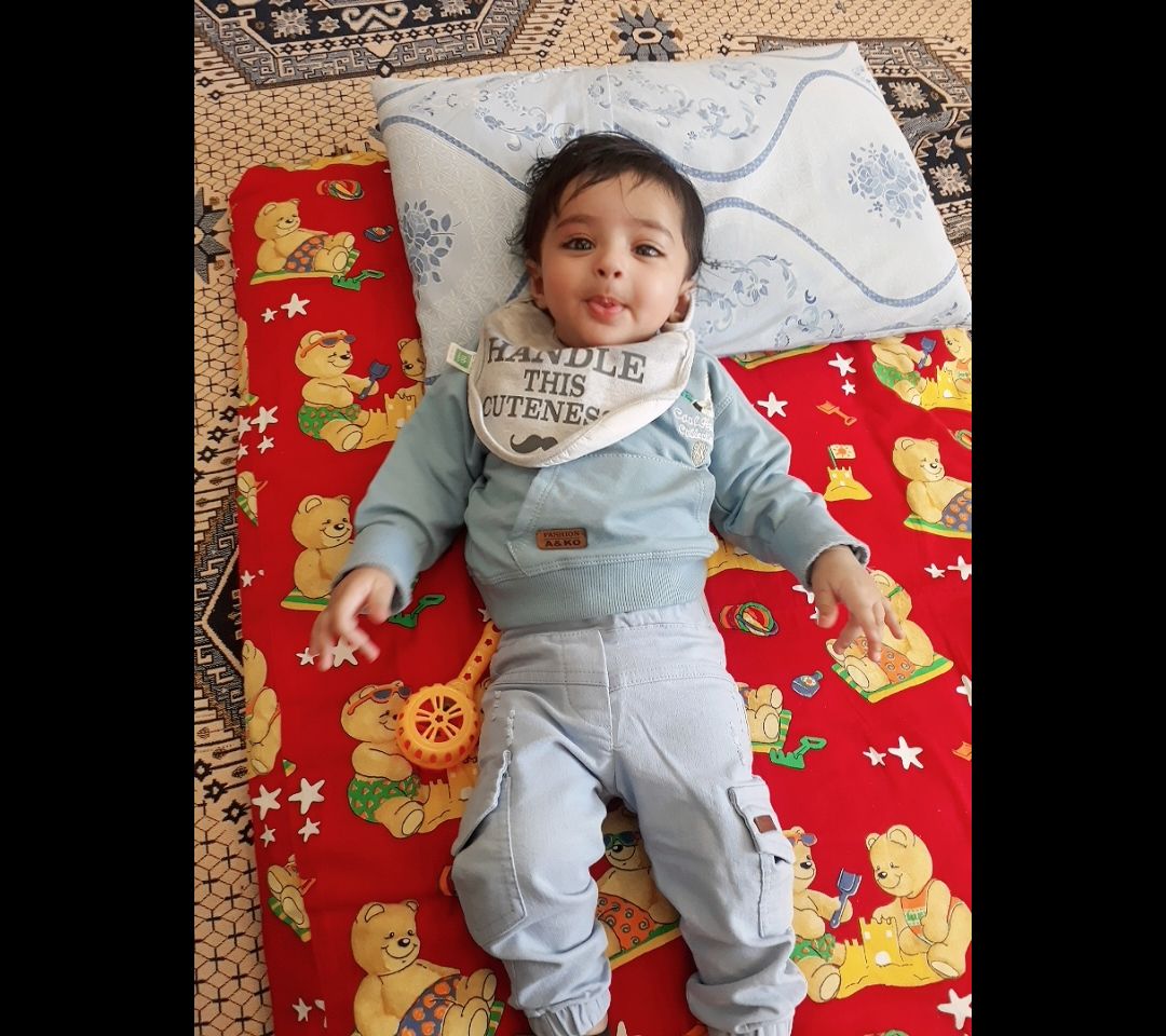 چهار ماهگی نوزاد ماهان دریس