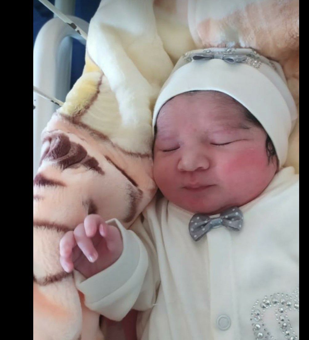 متولد شدن نوزاد جانان داودی