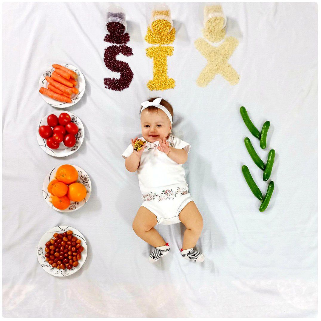 شش ماهگی نوزاد selin