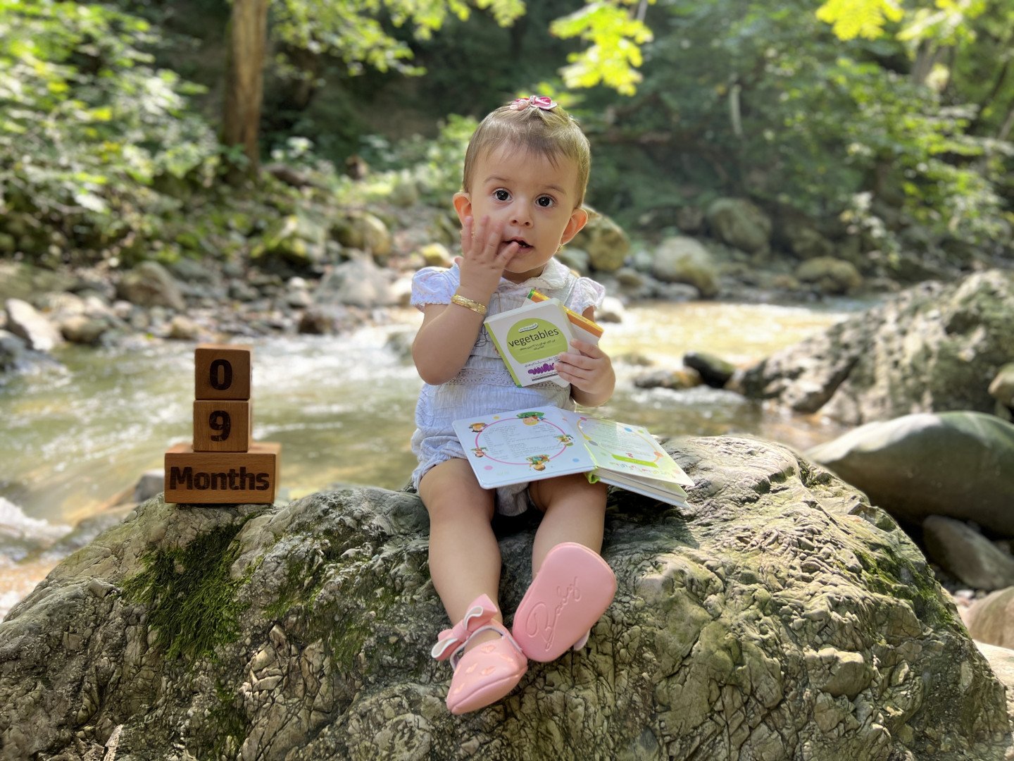 تم عکس تابستانی کودک پرنسا عابدمقامی