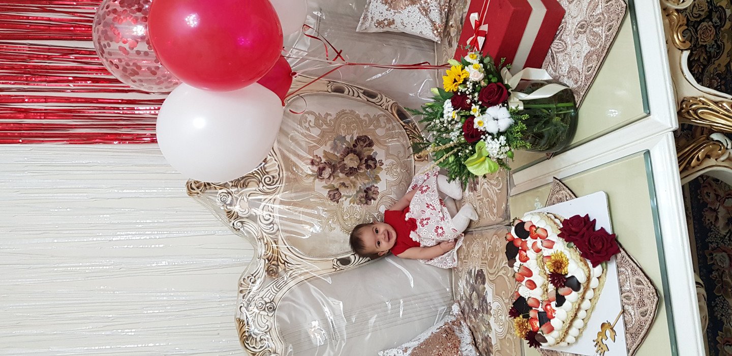 جشن دندونی نوزاد مهرسا رضایی