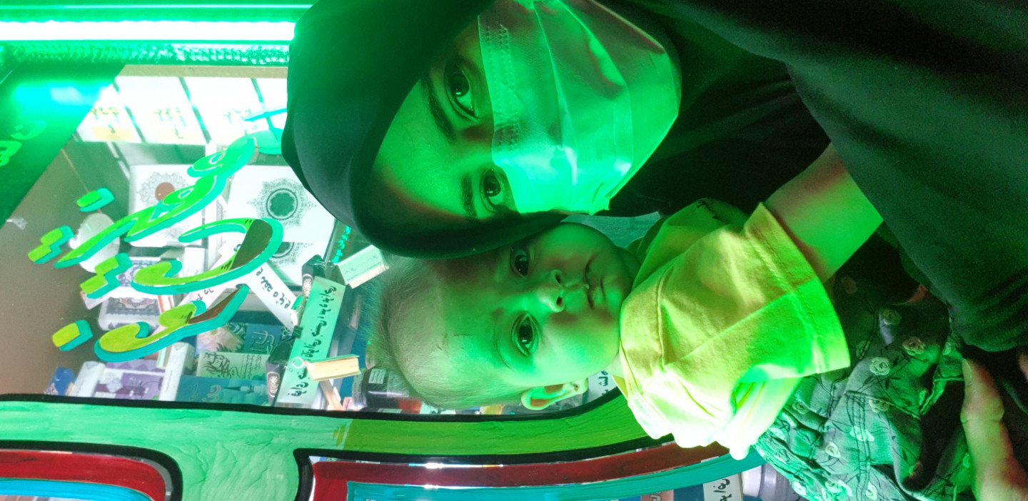 غلتیدن نوزاد مهرسا رضایی