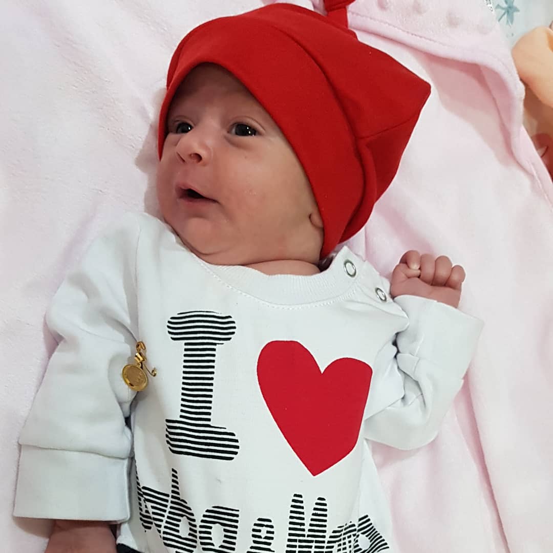 متولد شدن نوزاد مهرسا رضایی