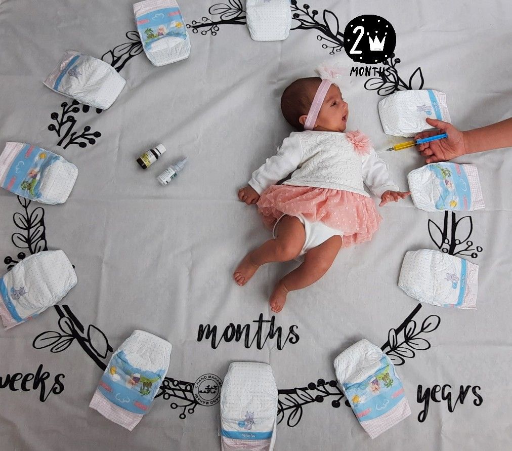 دو ماهگی نوزاد سلنا خیرالدین