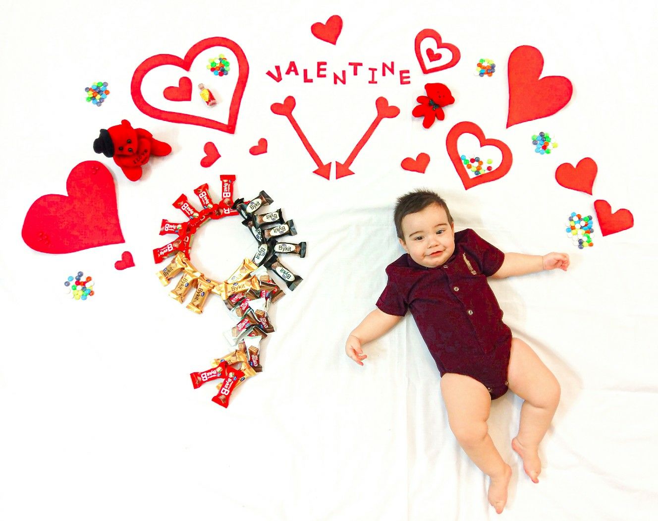 جشن ولنتاین کودک آوا و آراد