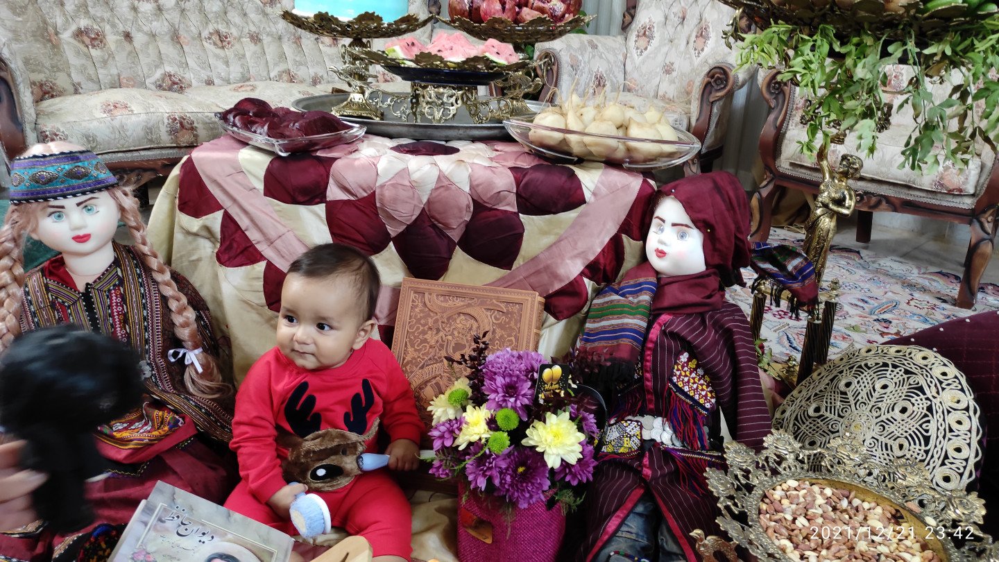 شب یلدا کودک پرهام پورایران