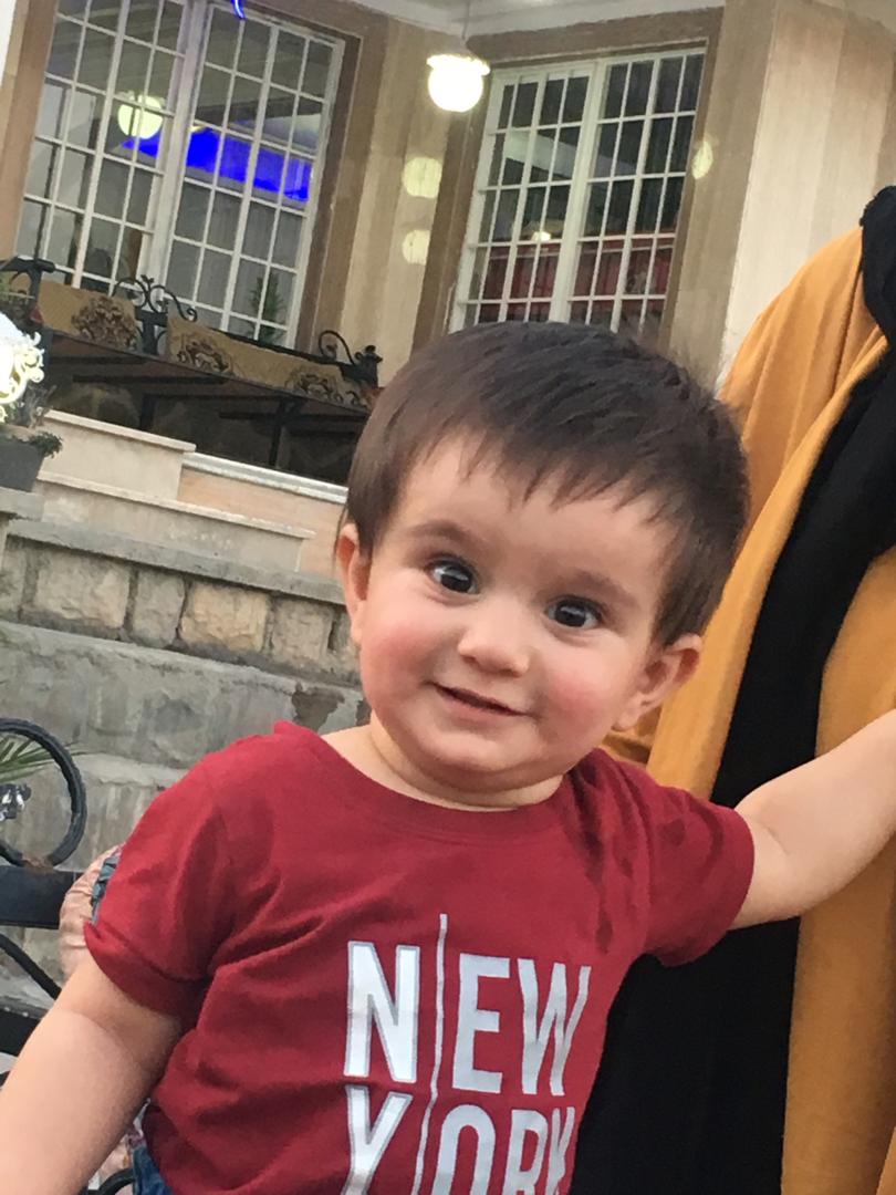 دوازده ماهگی نوزاد آراد غريبوند