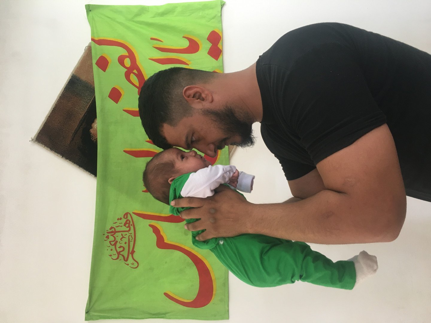 یک ماهگی نوزاد سام سیلان دشتی