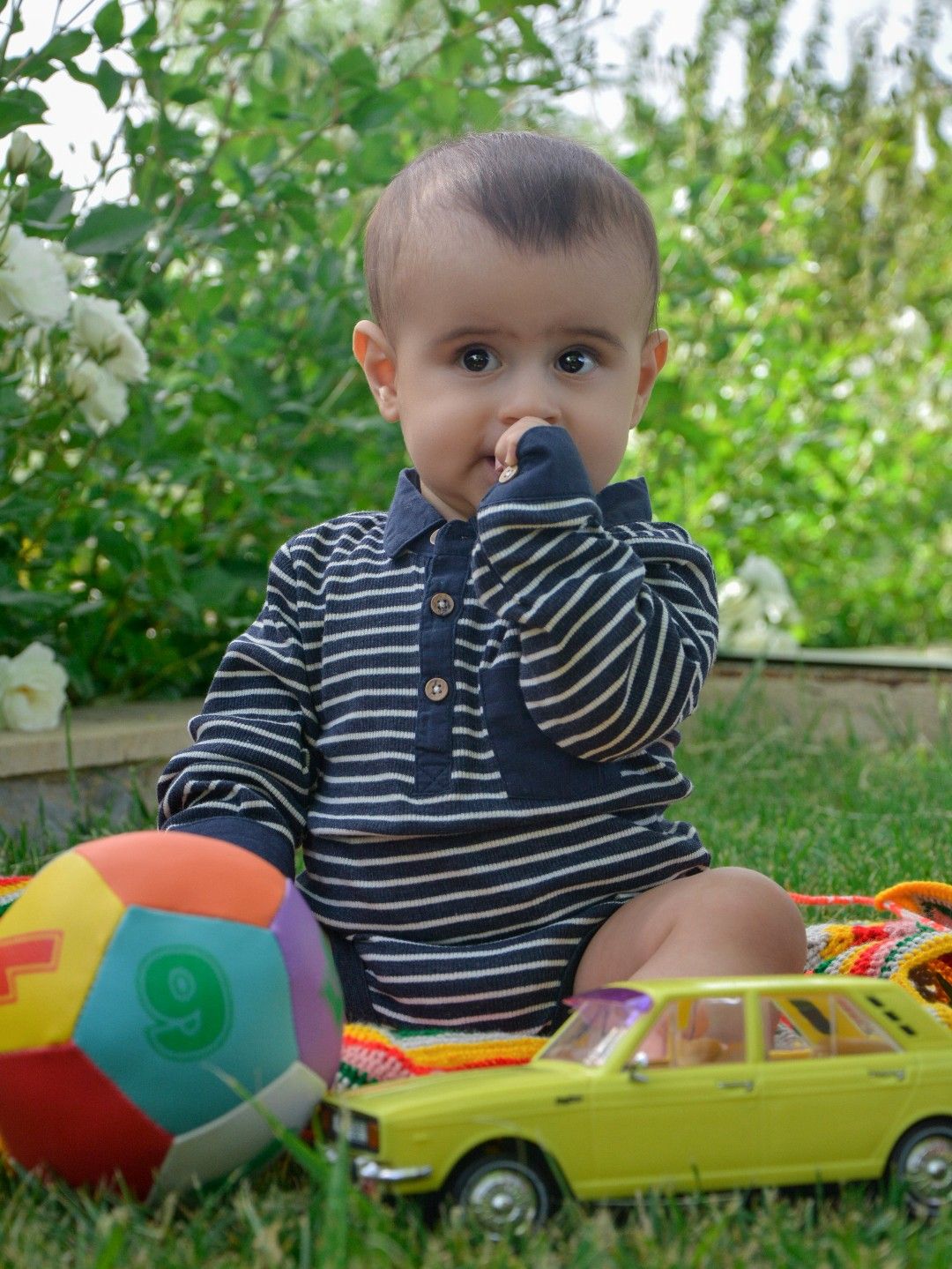 تم عکس بهاری کودک کیارش پیرحیاتی