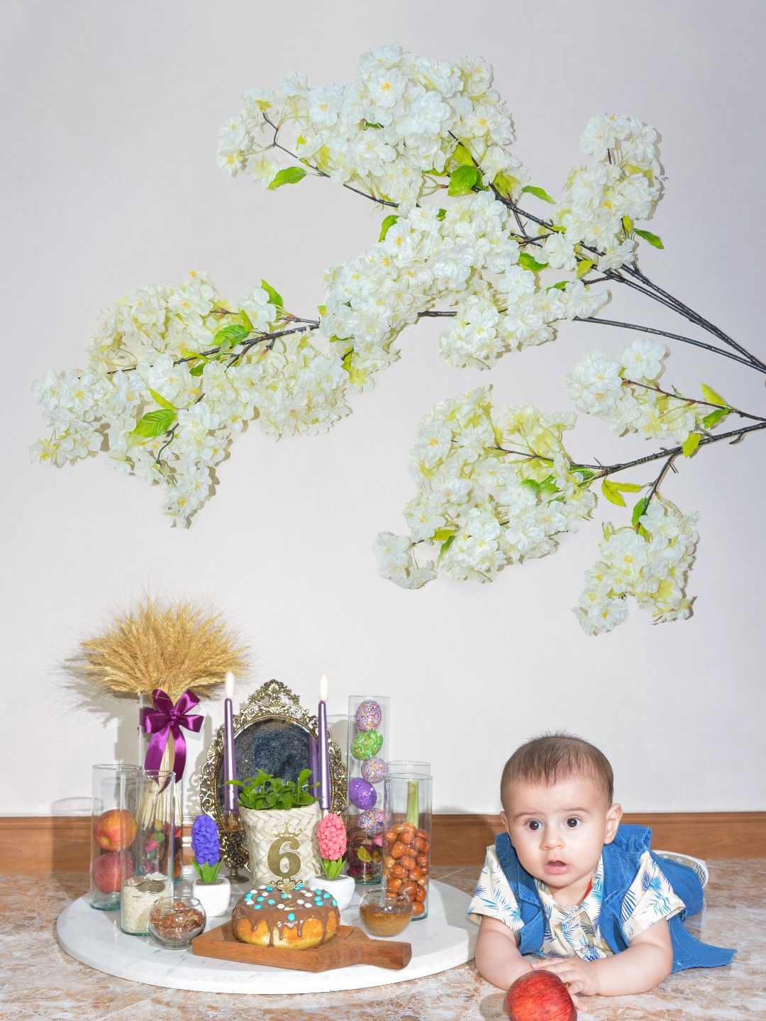 شش ماهگی نوزاد کیارش پیرحیاتی