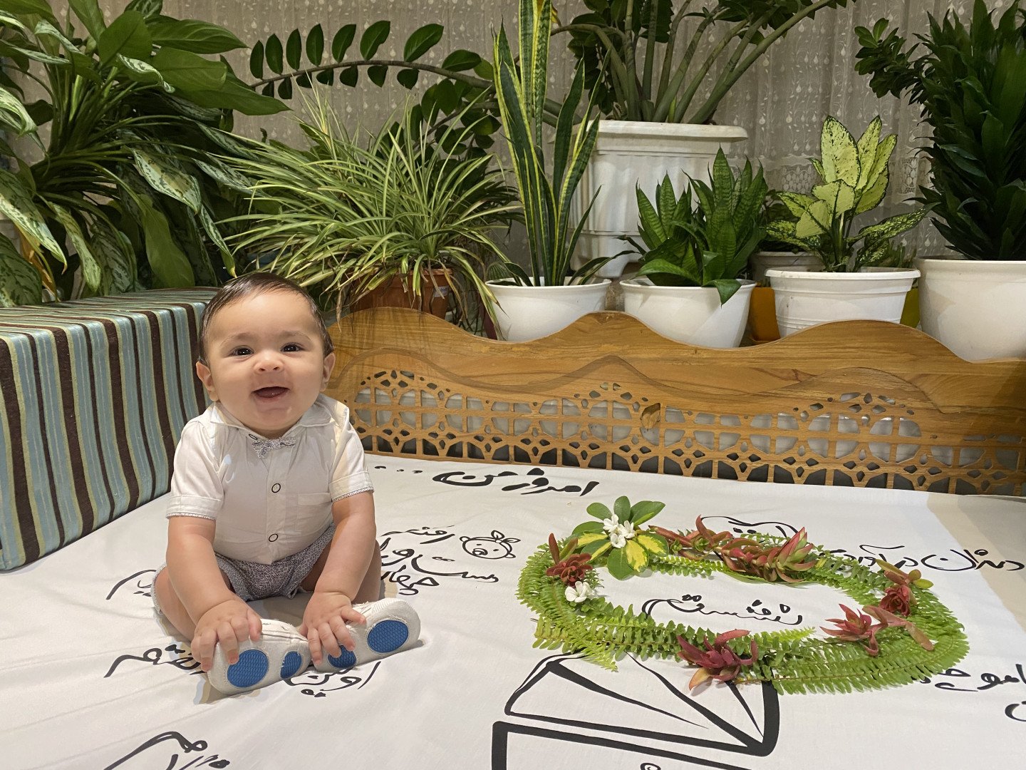 تم عکس تابستانی کودک دانیال کیانی