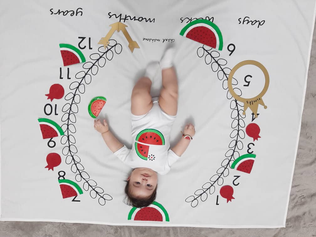 پنج ماهگی نوزاد آرسام حسن زاده