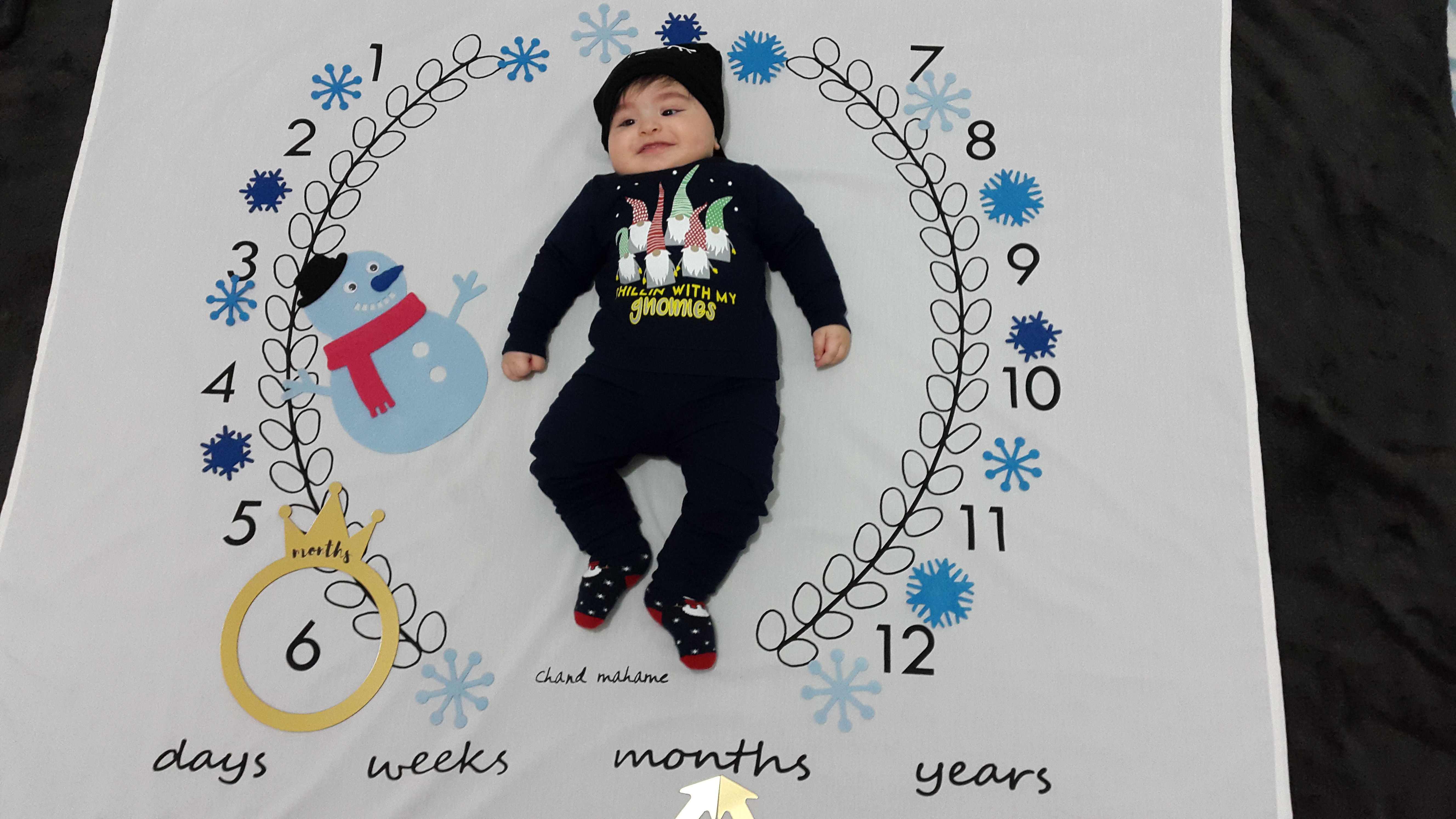 شش ماهگی نوزاد آرسام حسن زاده