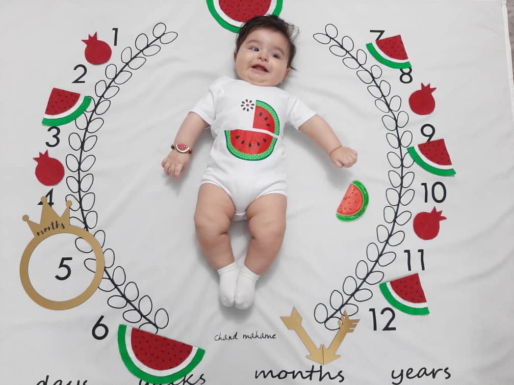 شروع غذای کمکی آرسام حسن زاده