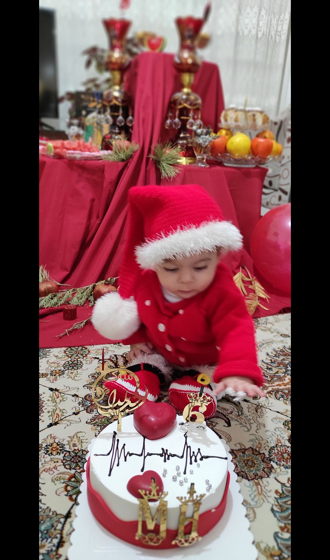 عکس نوزاد پسر سیدمحمدحسین ناظمی