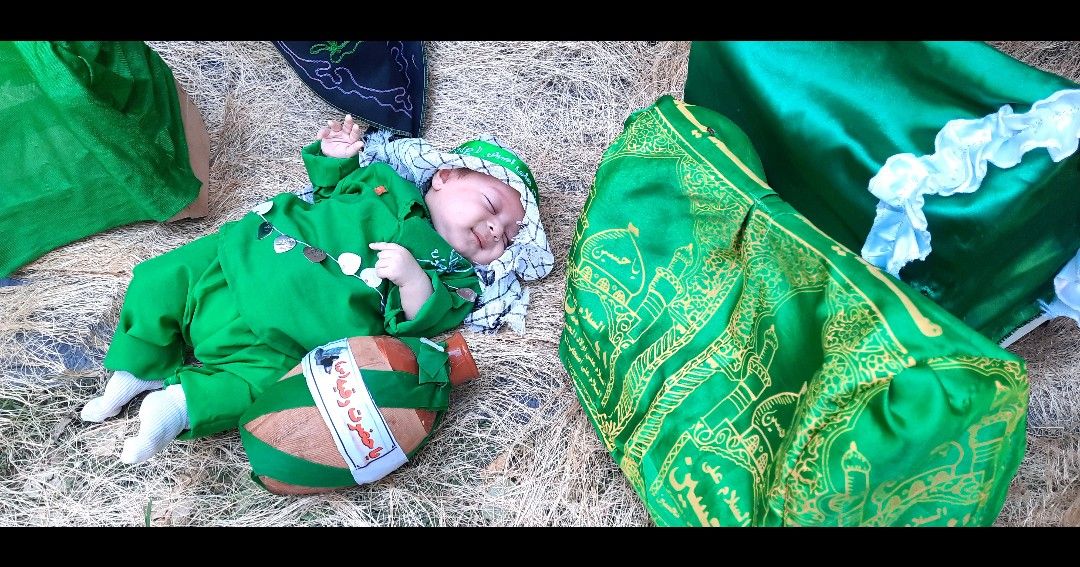 دو ماهگی نوزاد سیدمحمدحسین ناظمی