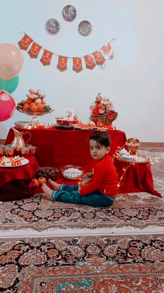 شب یلدا کودک کیان قلعه قوند?