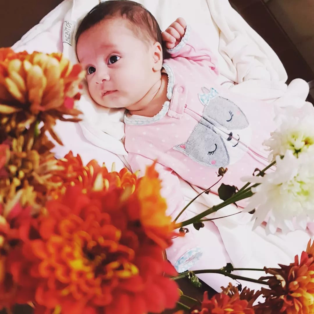 یک ماهگی نوزاد هایلین حمەحسنی