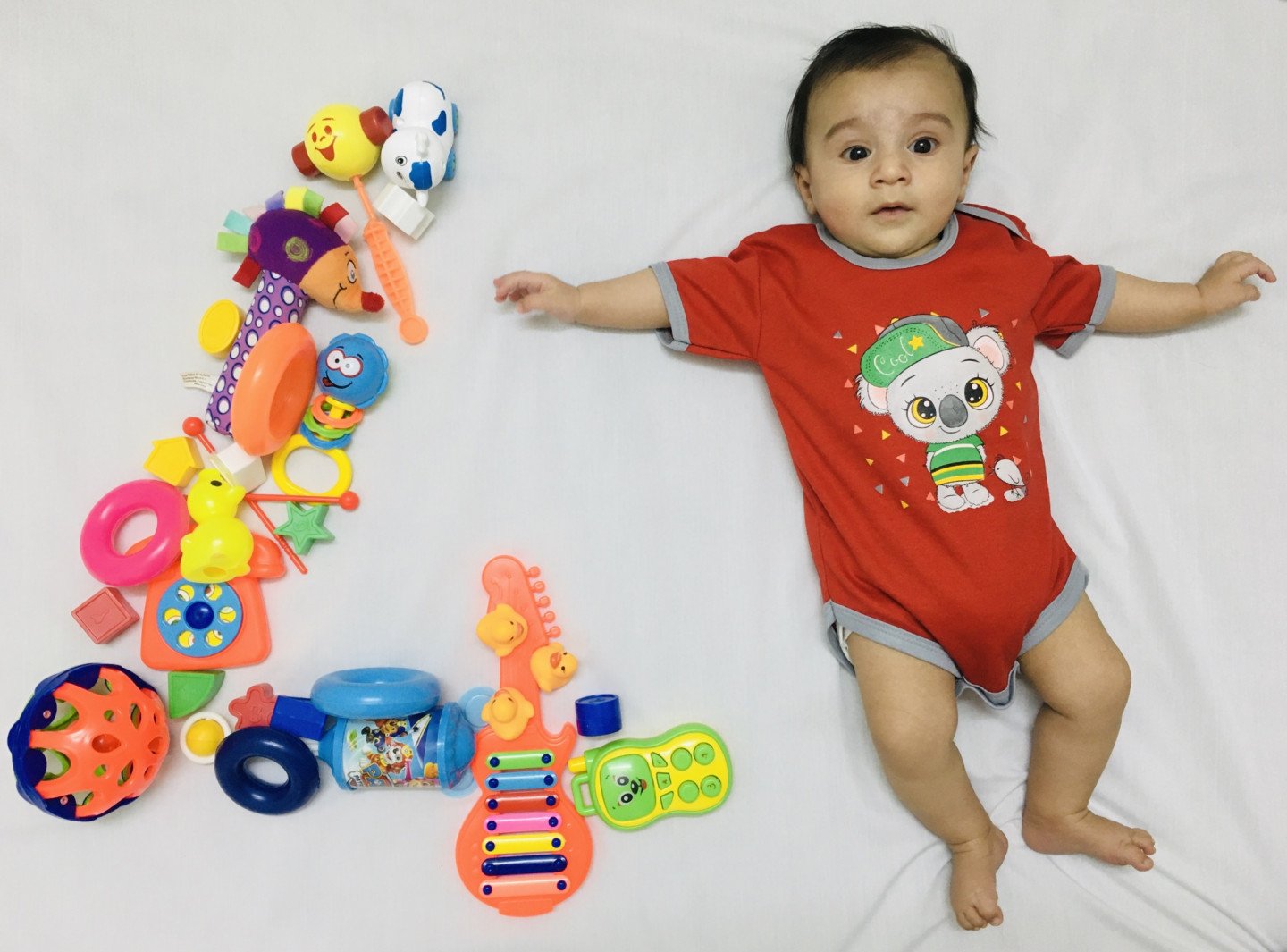 چهار ماهگی نوزاد رایان تن زده