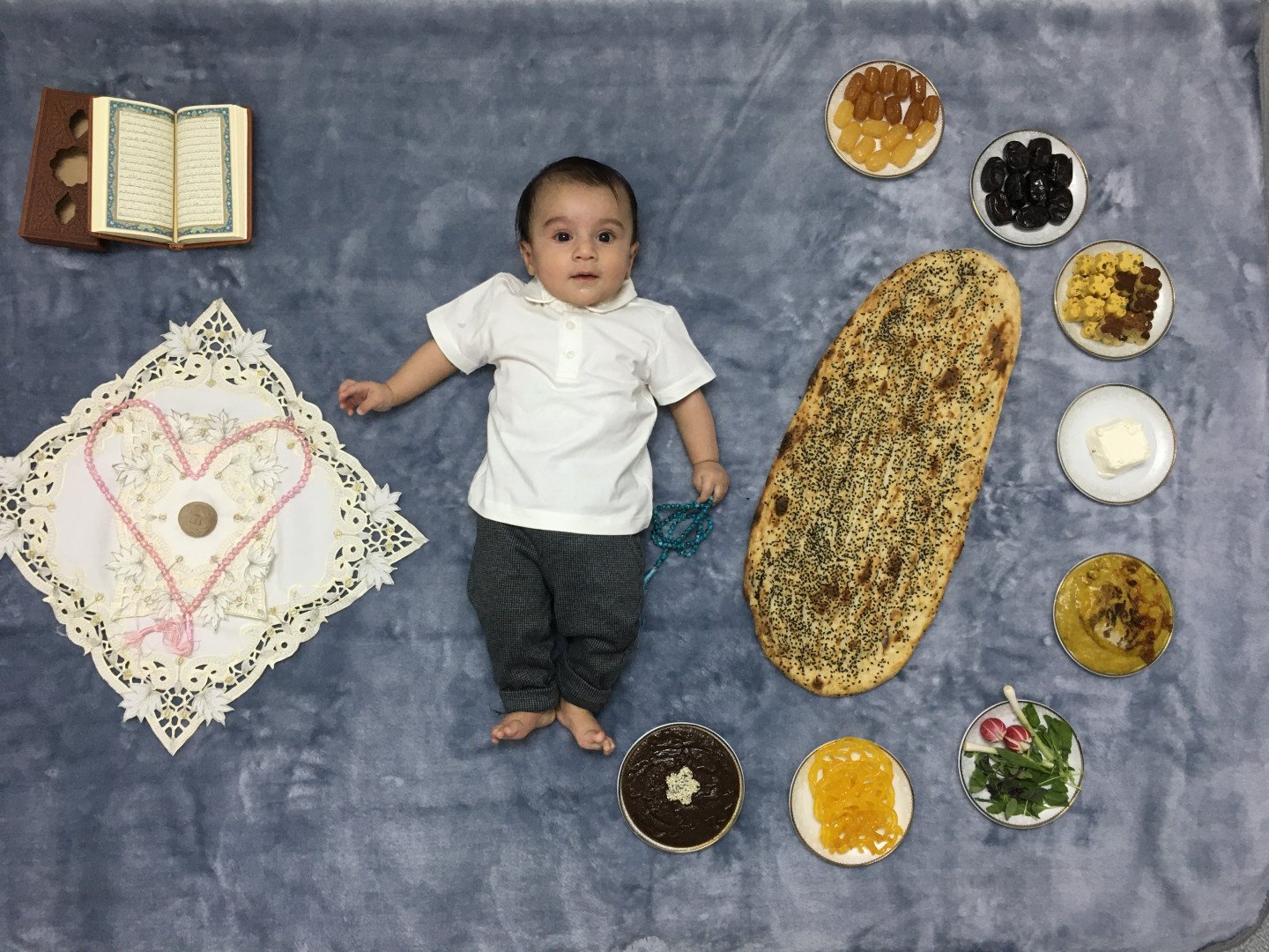 عکس نوزاد پسر رایان تن زده