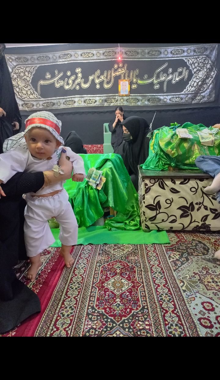 عکس محرم کودک آیسان مولابیگی