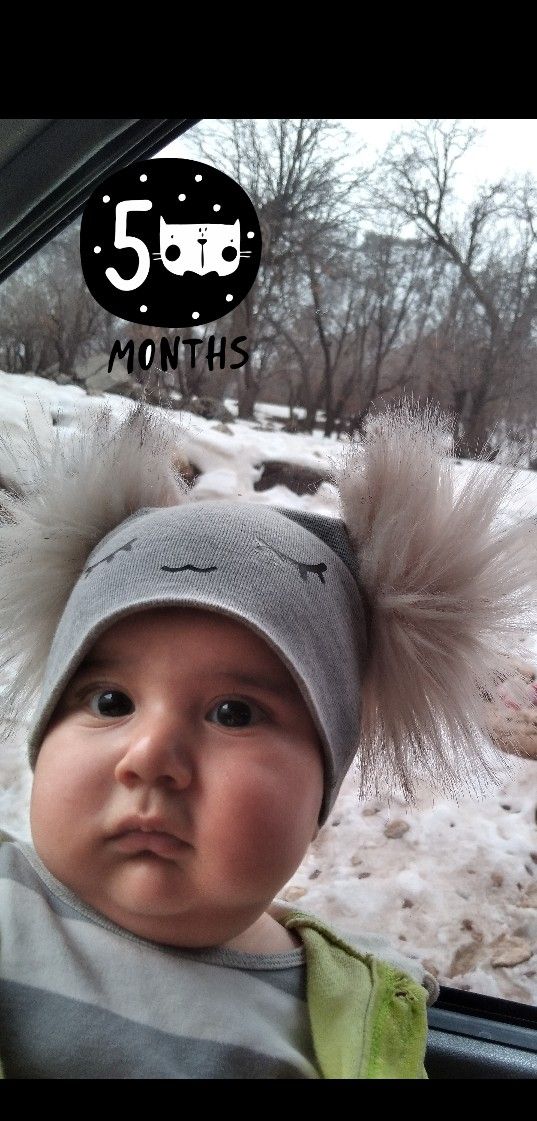 تم عکس زمستانی نوزاد آرش کایدگپ