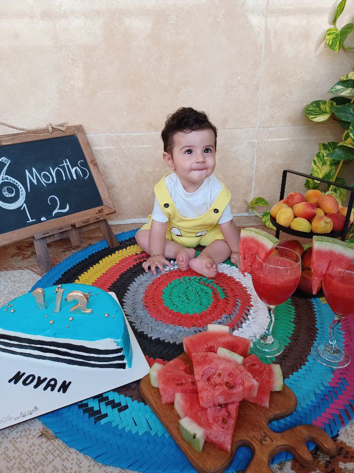 شش-ماهگی-پسر-عزیزم نویان سیفی