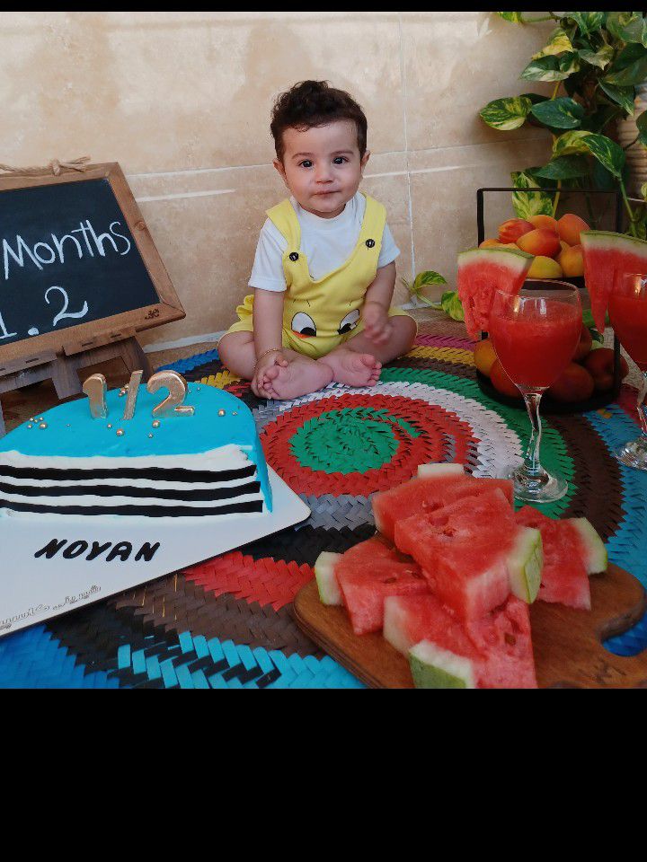 شش ماهگی نوزاد نویان سیفی