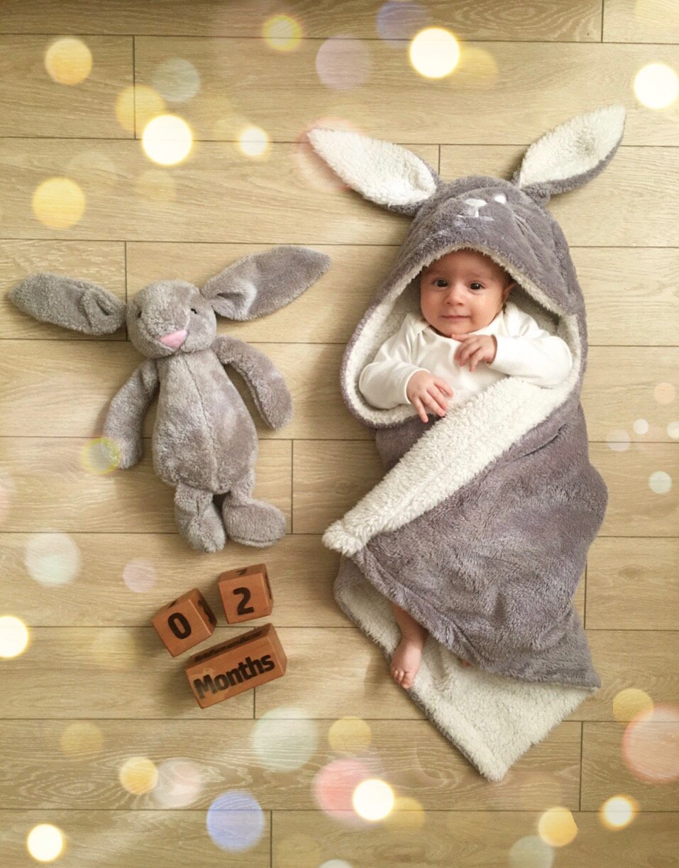 دو ماهگی نوزاد Ariel pourshirband