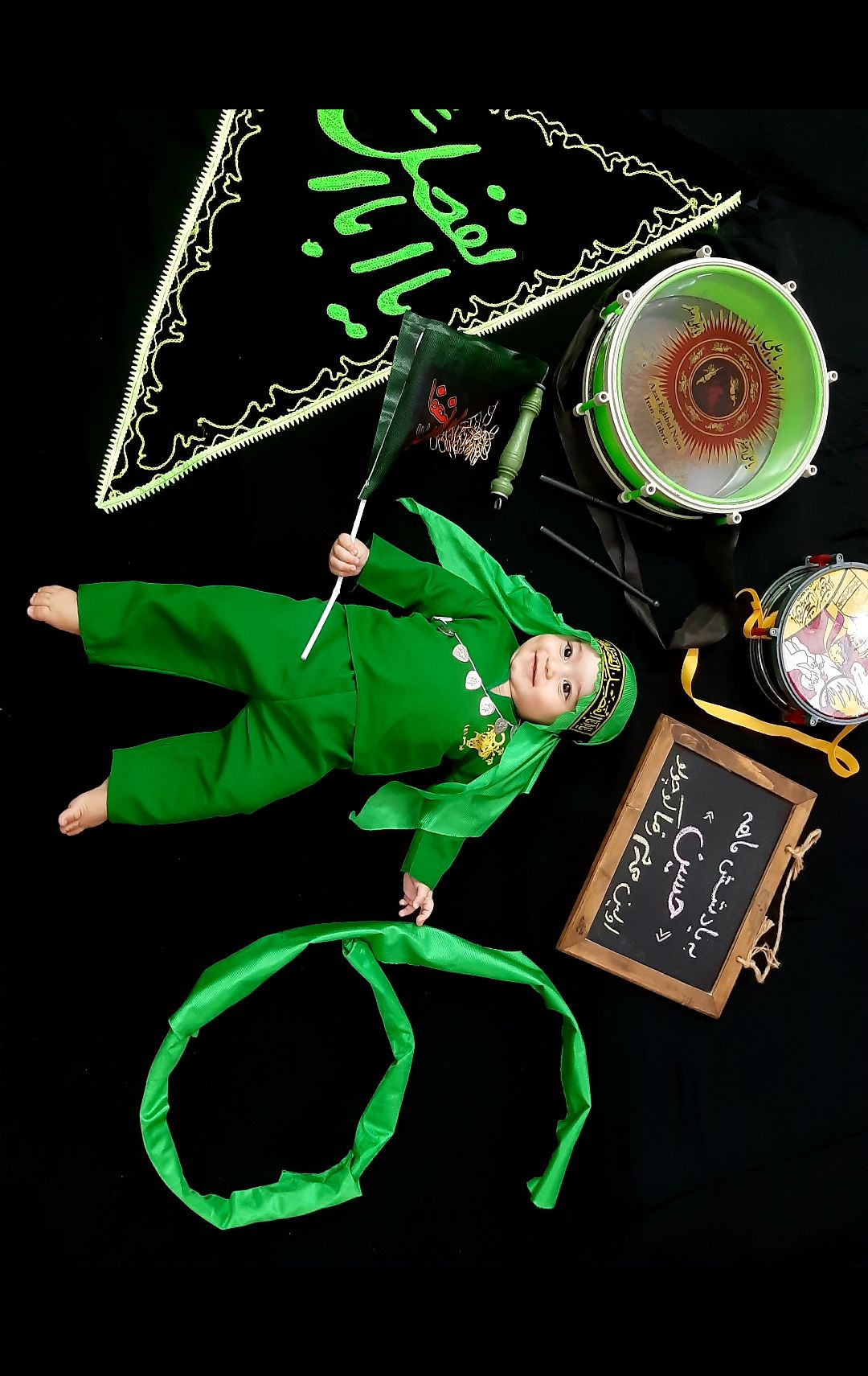 عکس محرم کودک سیدرضا میرعبدالهی