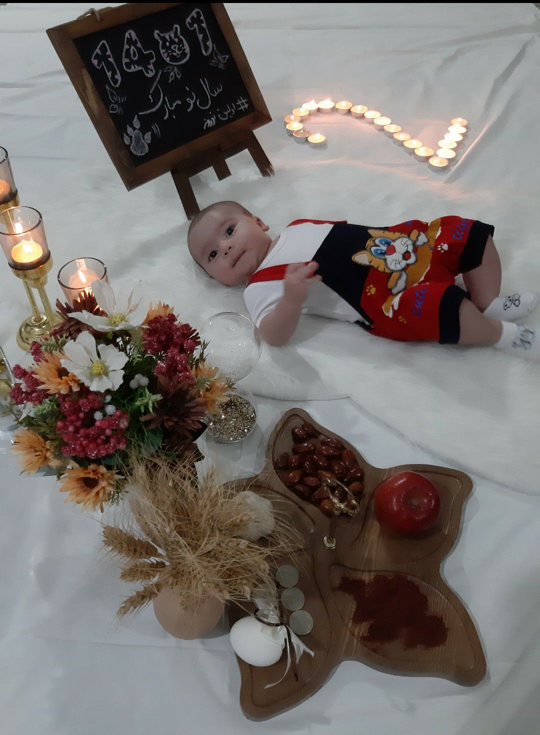 دو ماهگی نوزاد سیدرضا میرعبدالهی