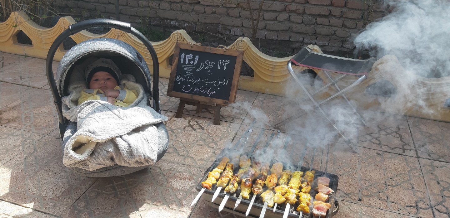 عکس سیزده بدر سیدرضا میرعبدالهی