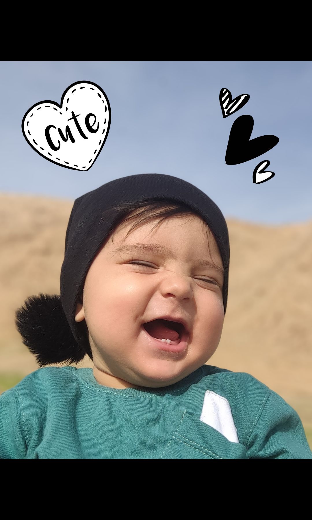 عکس نوزاد در سفر Vihan.karimi