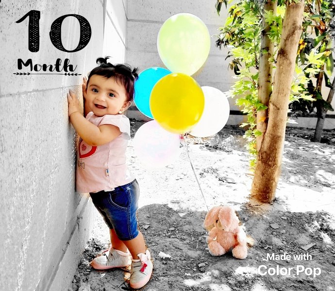 ده ماهگی نوزاد حلما نیکنام پور