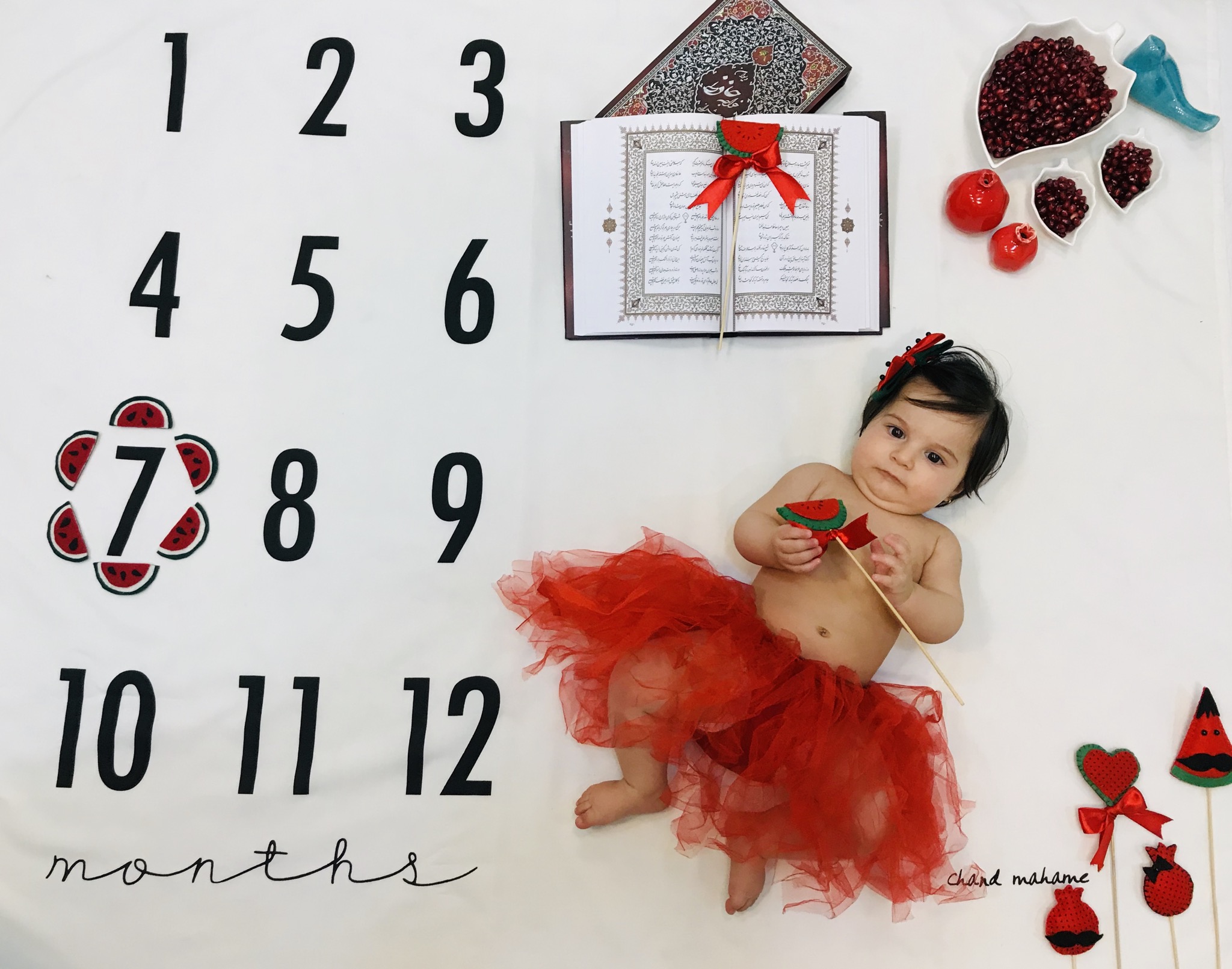 هفت ماهگی نوزاد نورا عراقی