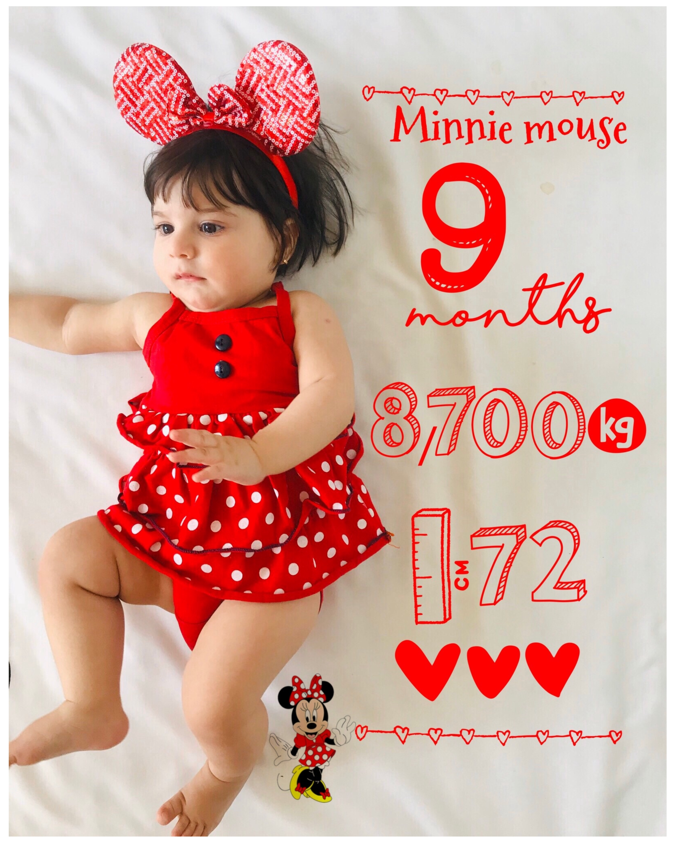 نه ماهگی نوزاد نورا عراقی