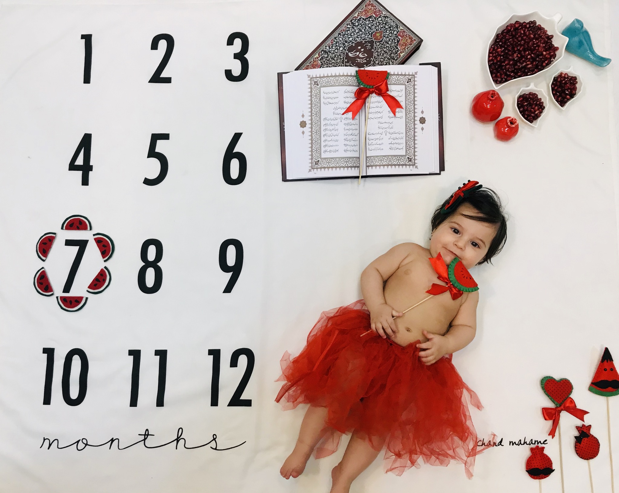 هفت ماهگی نوزاد نورا عراقی