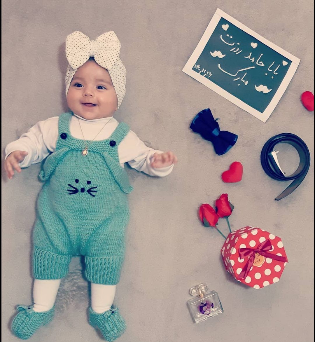 سه ماهگی نوزاد Haylin jalilzadeh