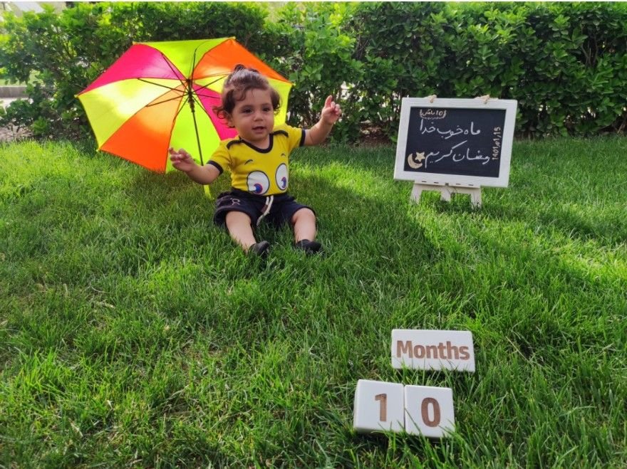 عکس نوزاد پسر پرهام جهانگرد