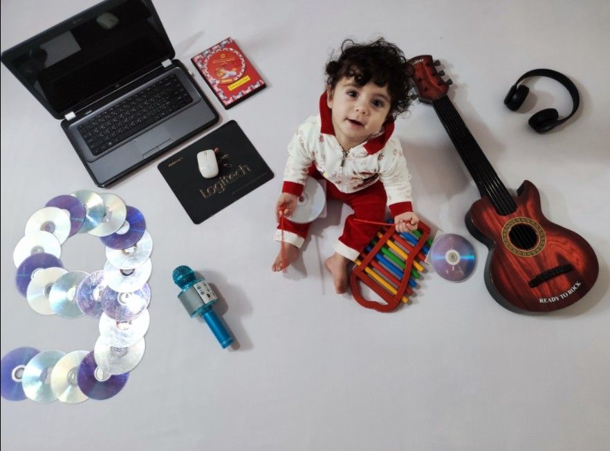 عکس نوزاد پسر پرهام جهانگرد