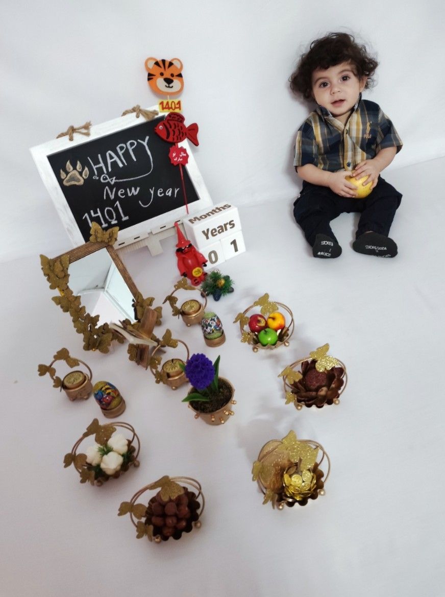 عکس نوزاد پسر پرهام جهانگرد