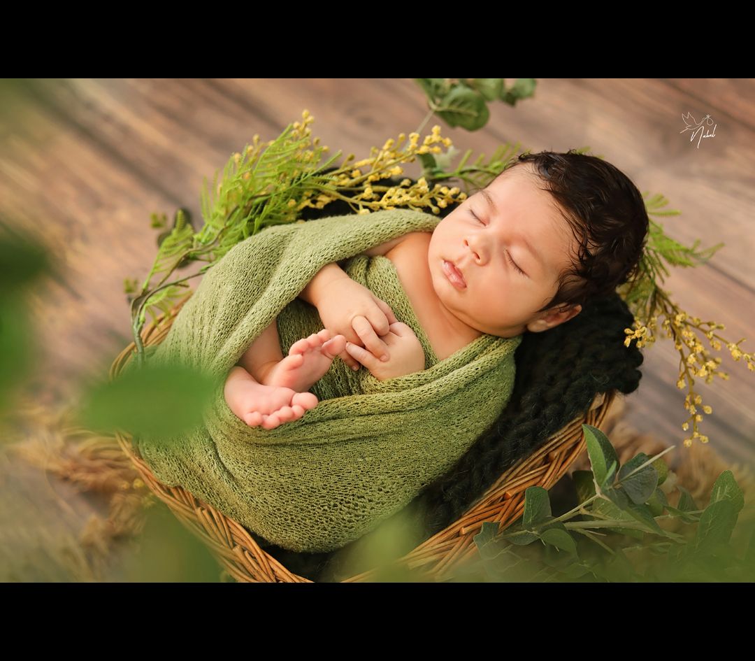 عکس نوزاد پسر پرهام جهانگرد