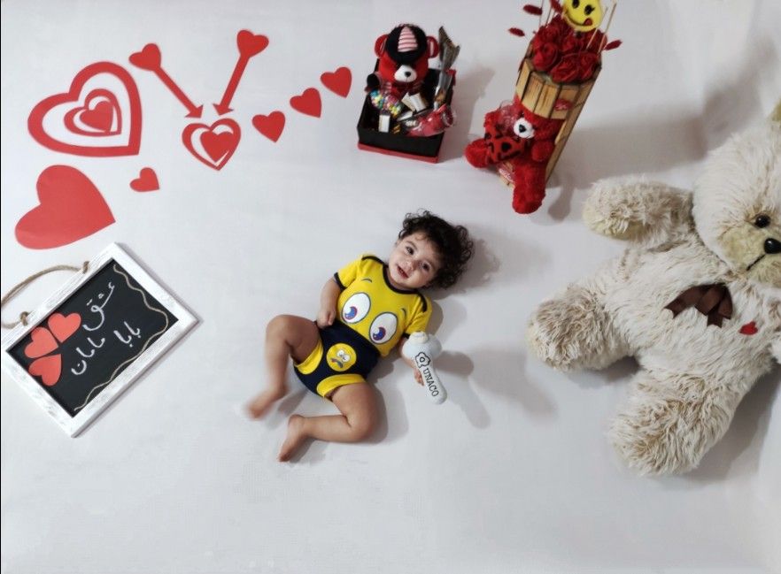 عکس نوزاد پسر پرهام جهانگرد