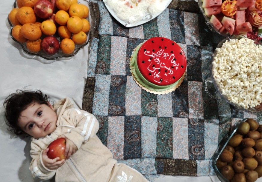 عکس نوزاد پسر پرهام جهانگرد