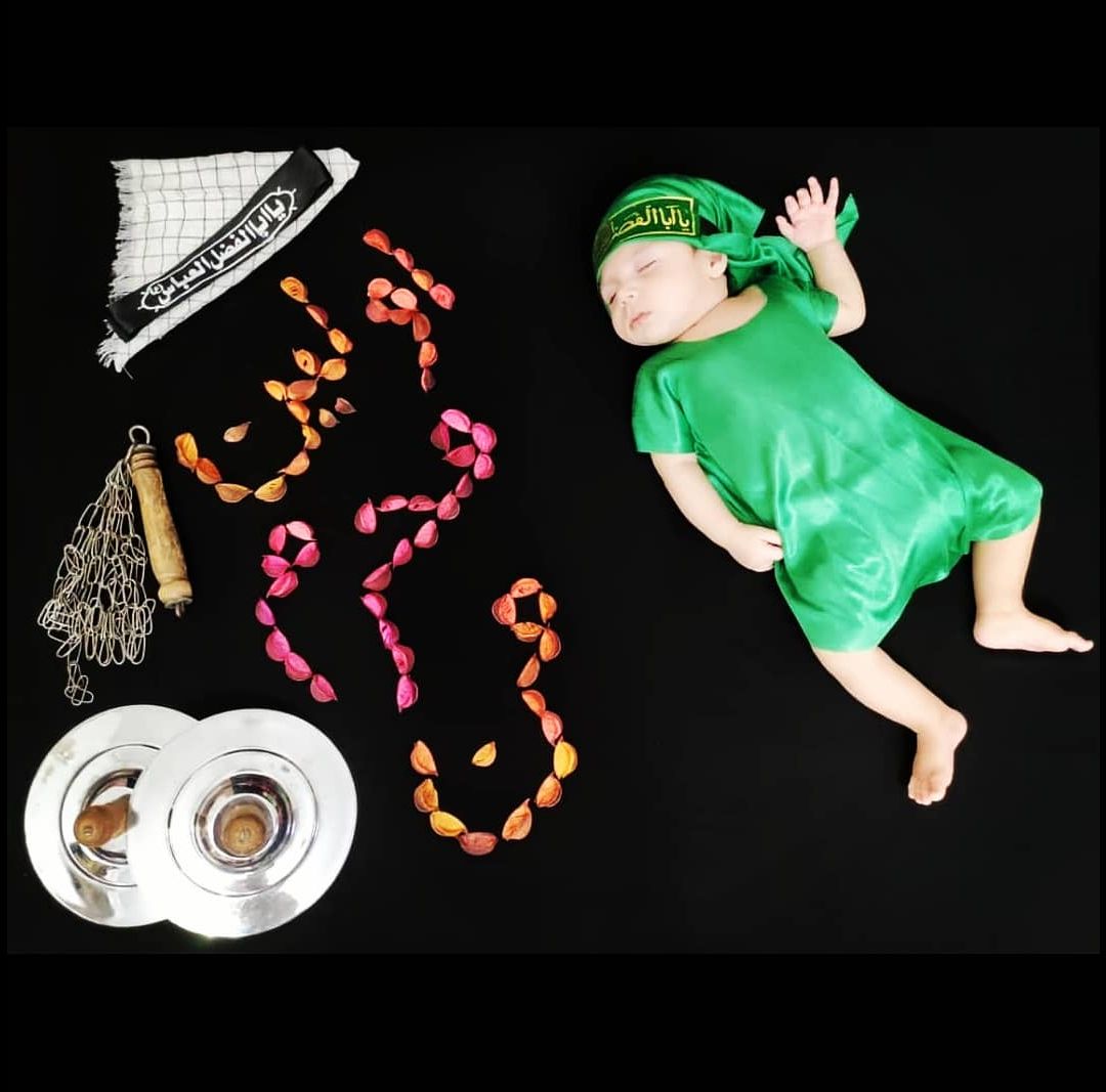 یک ماهگی نوزاد پرهام جهانگرد