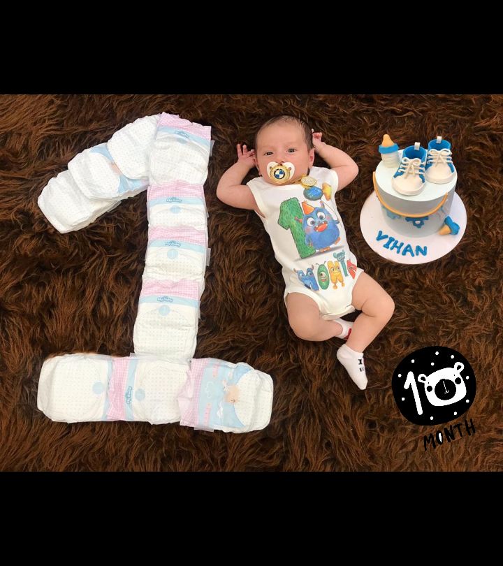 یک ماهگی نوزاد ویهان