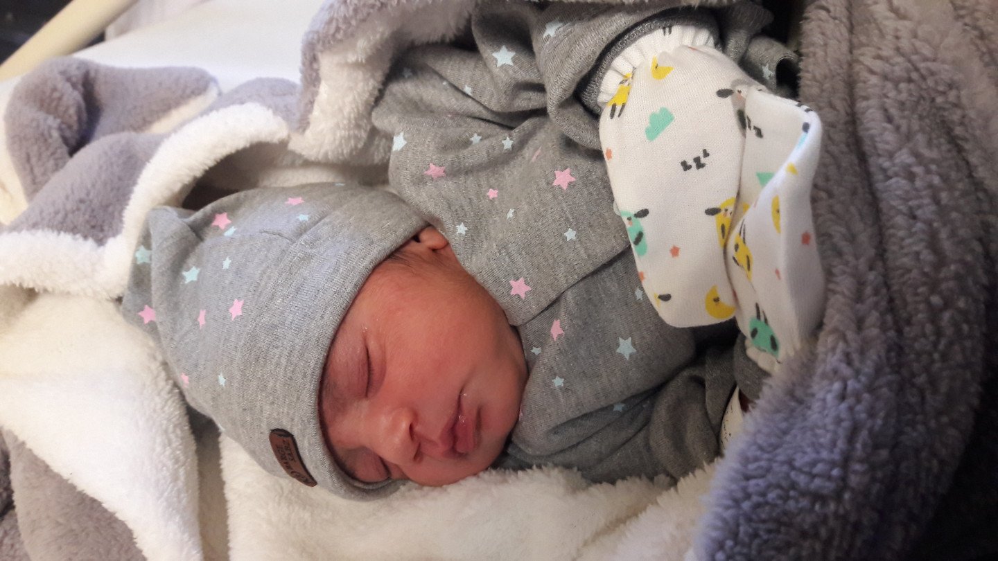 متولد شدن نوزاد حلما