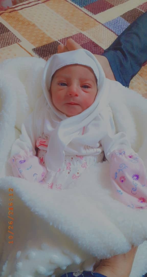 متولد شدن نوزاد ماهلین اسماعیلی