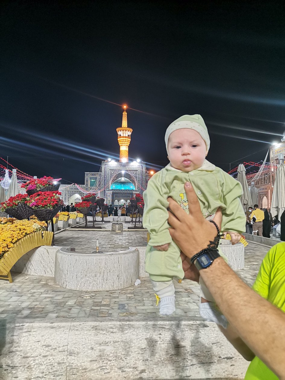 عکس نوزاد در سفر جانان جلوخوانیان